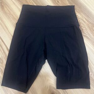 10 inch align lululemon athletica Black Bike Shorts